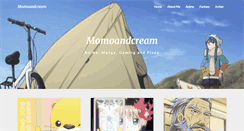 Desktop Screenshot of momoandcream.com