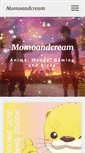 Mobile Screenshot of momoandcream.com